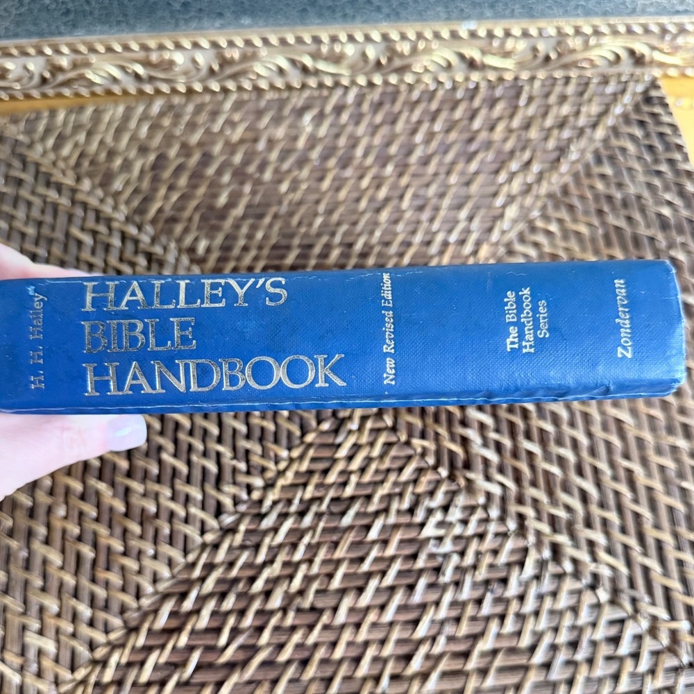 Halley's Bible Handbook New Revised Edition Henry H Halley Zondervan Hardcover